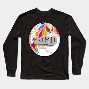 happy new year 2020 Long Sleeve T-Shirt